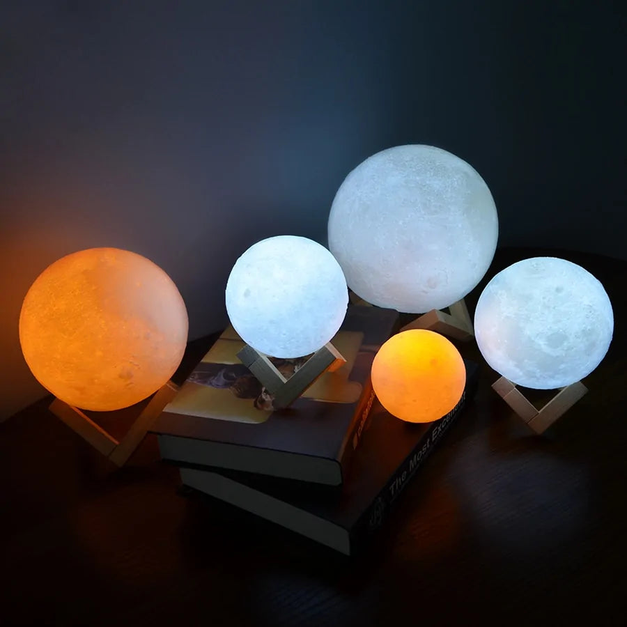 Lunar Glow Moon Lamp