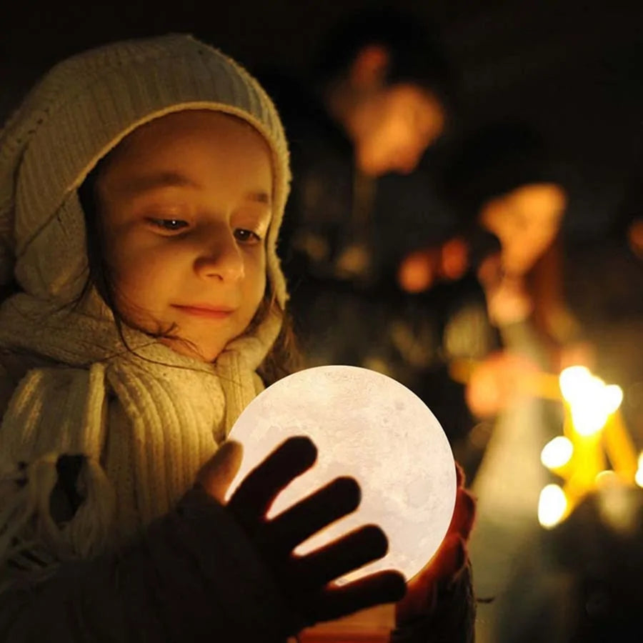 Lunar Glow Moon Lamp